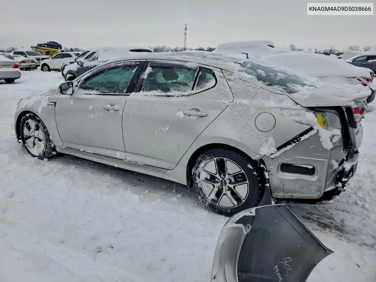 KNAGM4AD9D5038666 2013 Kia Optima Hybrid