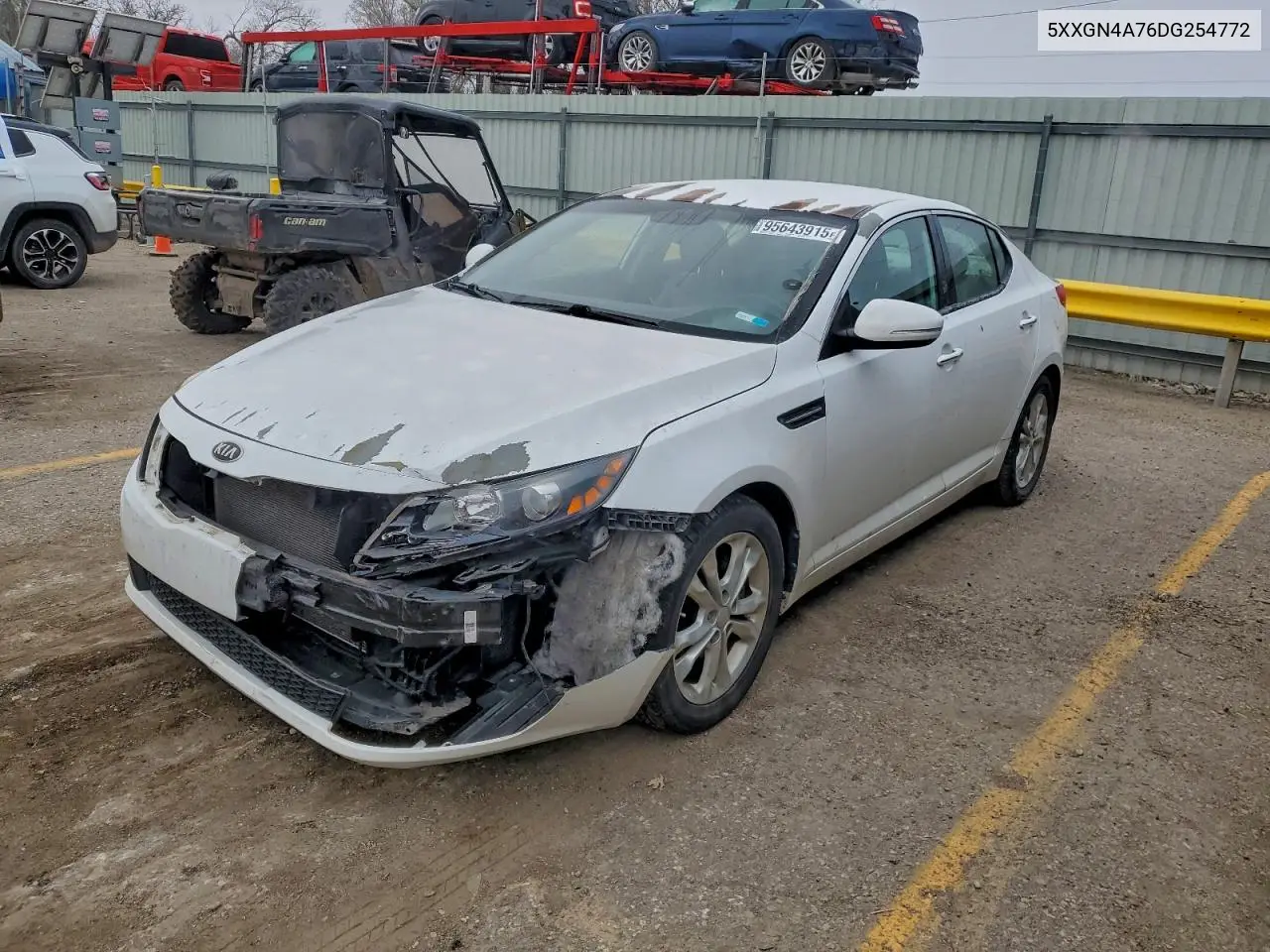 5XXGN4A76DG254772 2013 Kia Optima Ex
