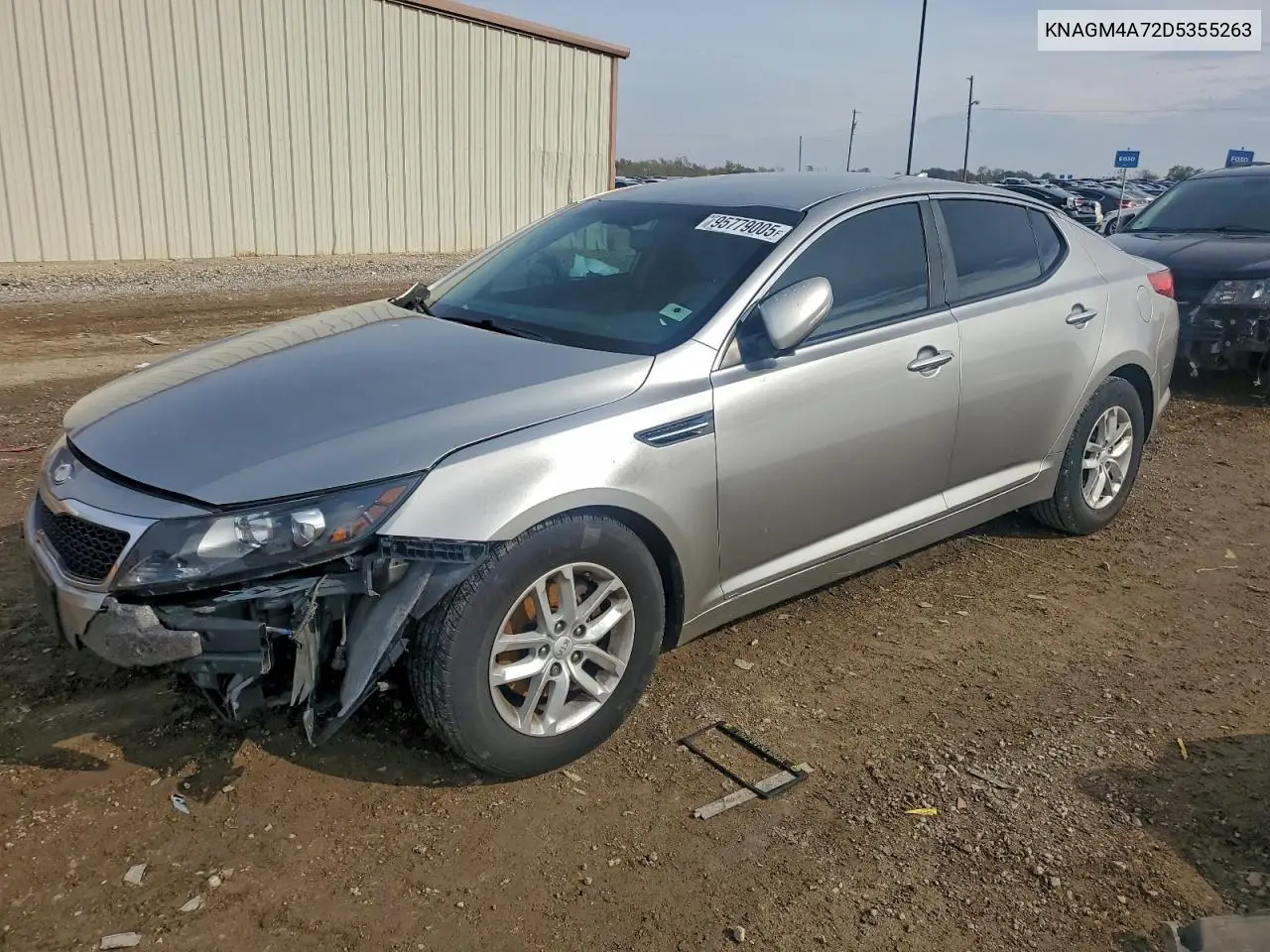 KNAGM4A72D5355263 2013 Kia Optima