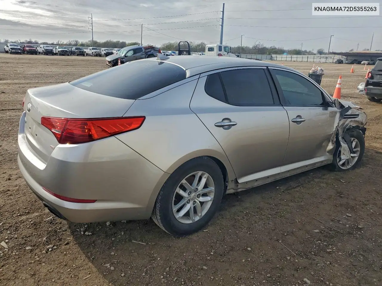 KNAGM4A72D5355263 2013 Kia Optima