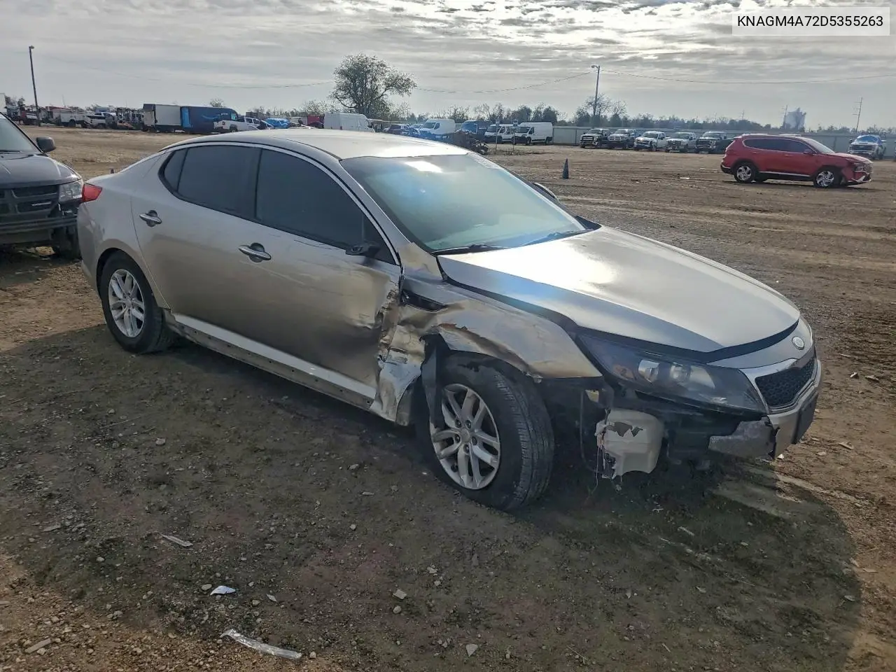 KNAGM4A72D5355263 2013 Kia Optima