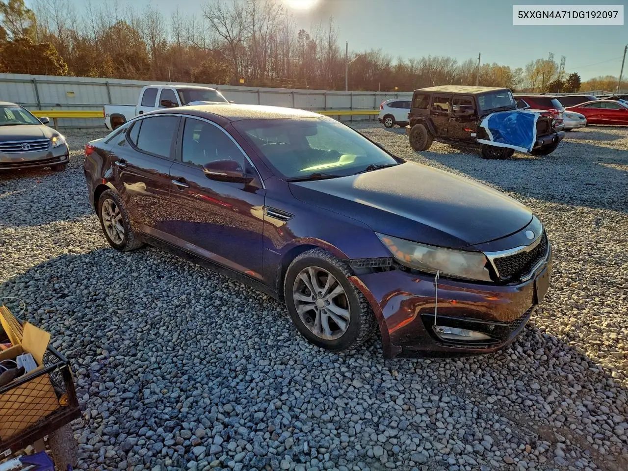 5XXGN4A71DG192097 2013 Kia Optima Ex