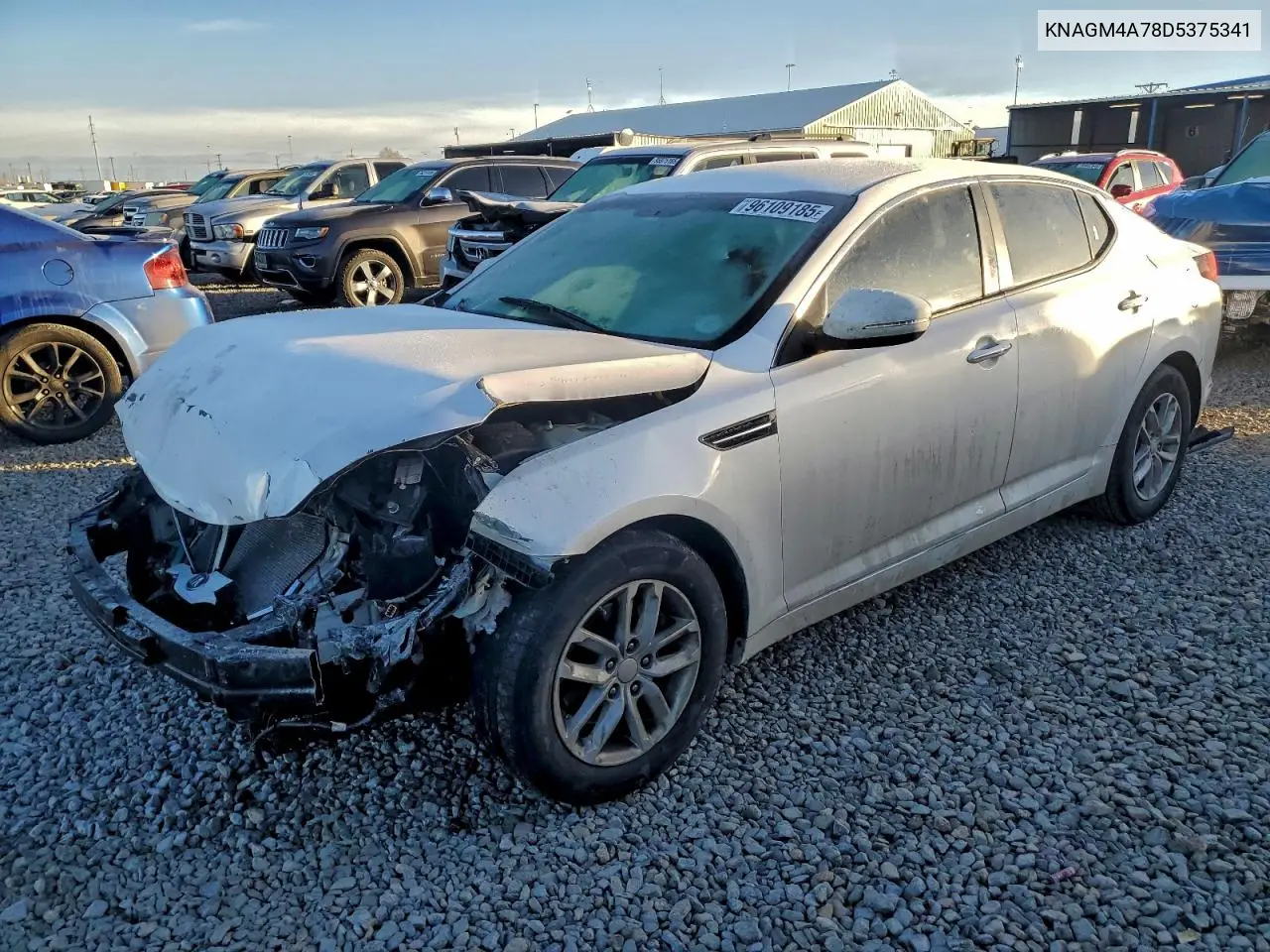 KNAGM4A78D5375341 2013 Kia Optima Lx