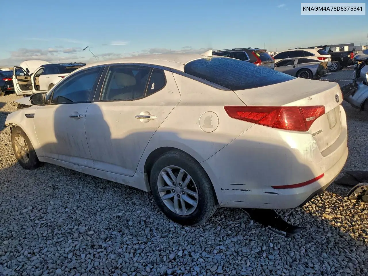 KNAGM4A78D5375341 2013 Kia Optima Lx
