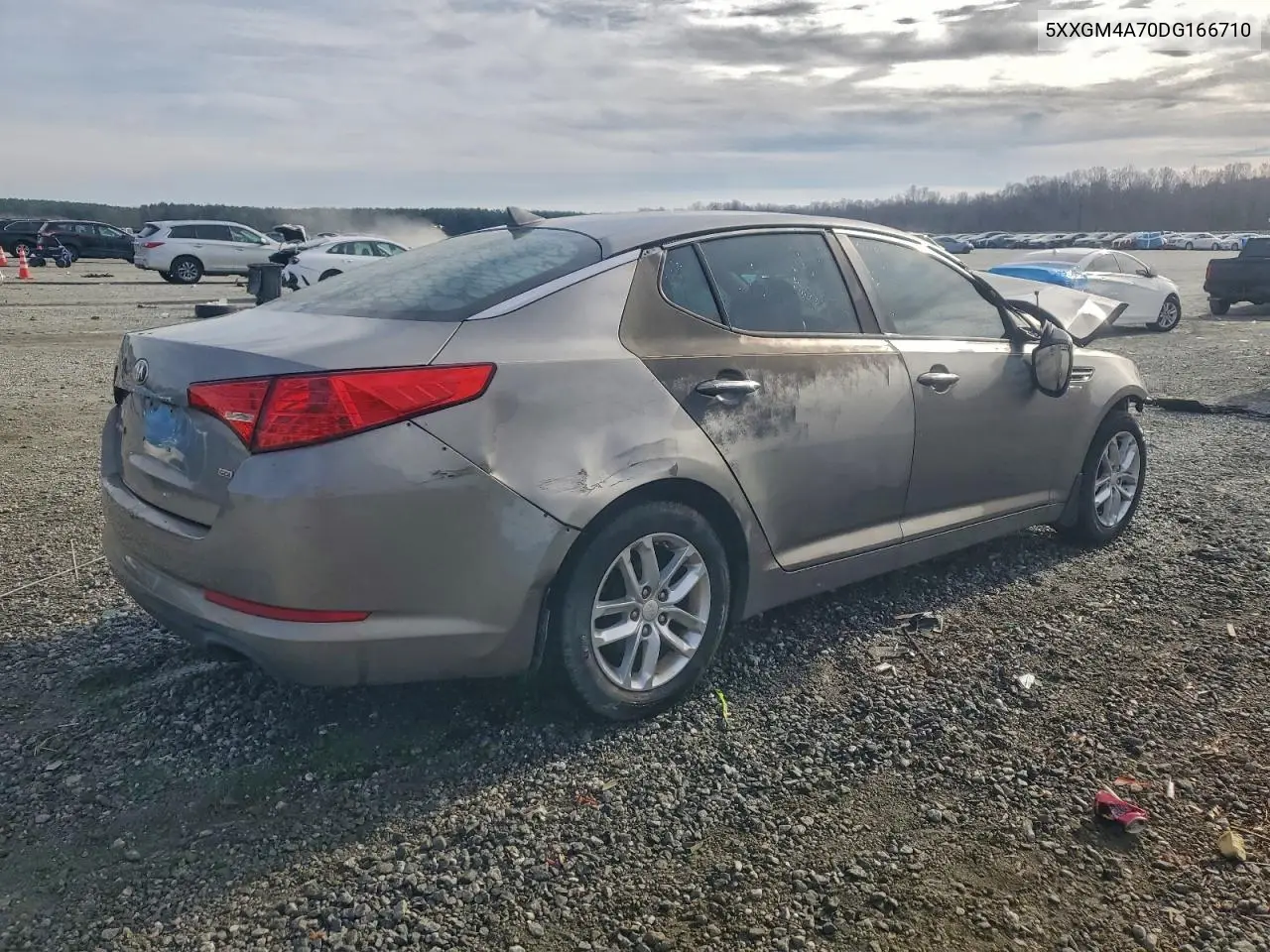5XXGM4A70DG166710 2013 Kia Optima Lx