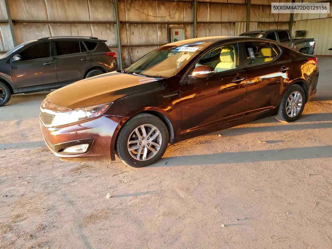 5XXGM4A72DG129156 2013 Kia Optima Lx