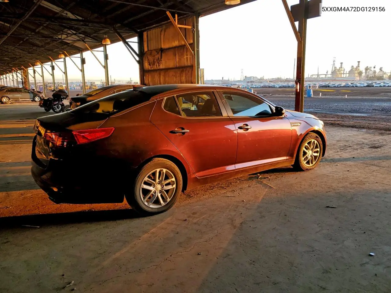 5XXGM4A72DG129156 2013 Kia Optima Lx