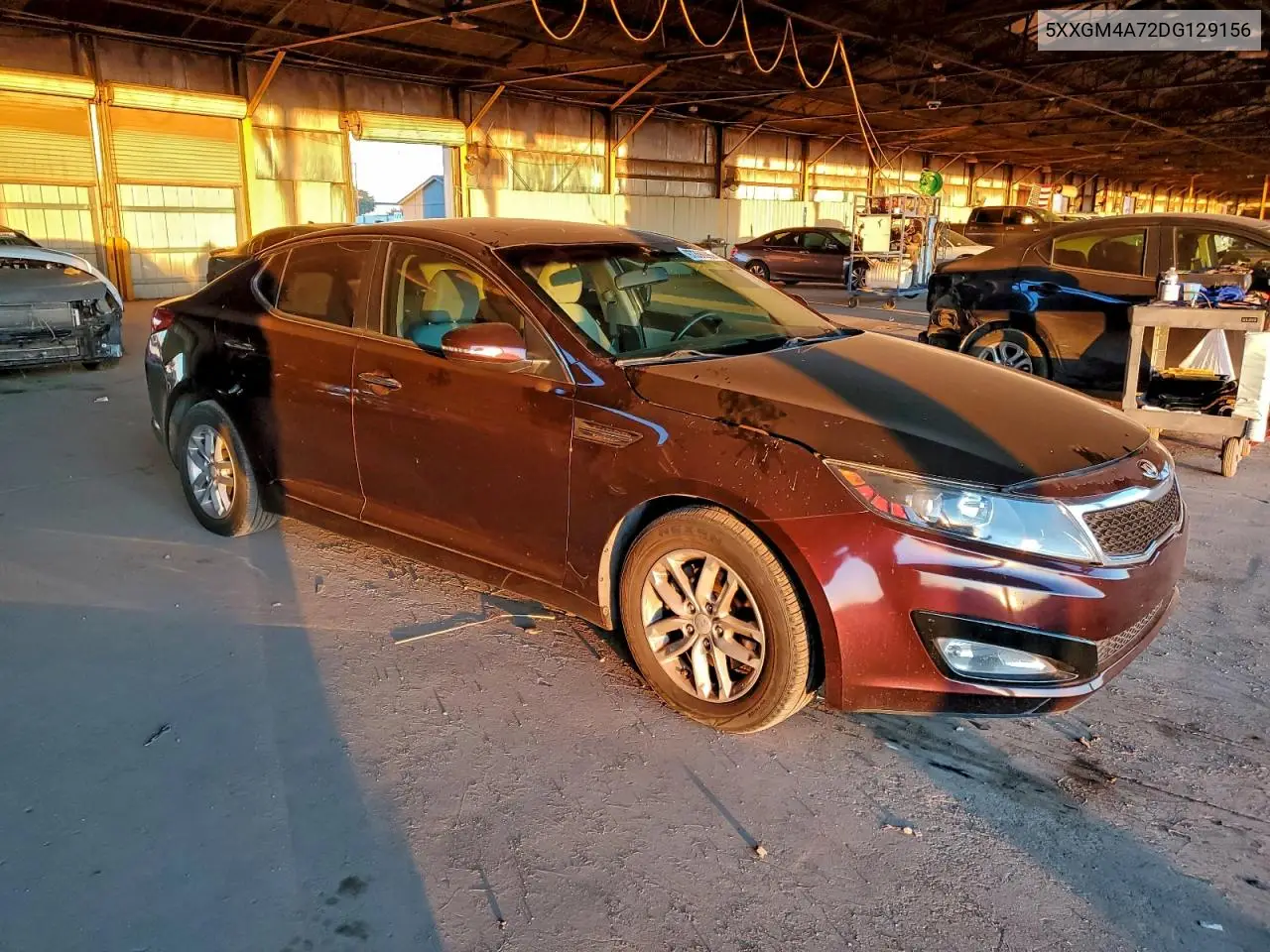 5XXGM4A72DG129156 2013 Kia Optima Lx