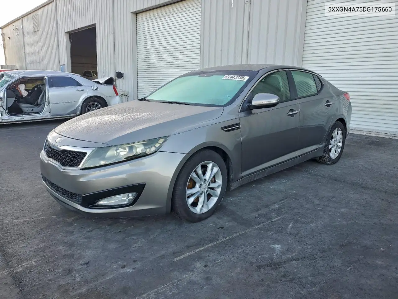 5XXGN4A75DG175660 2013 Kia Optima Ex