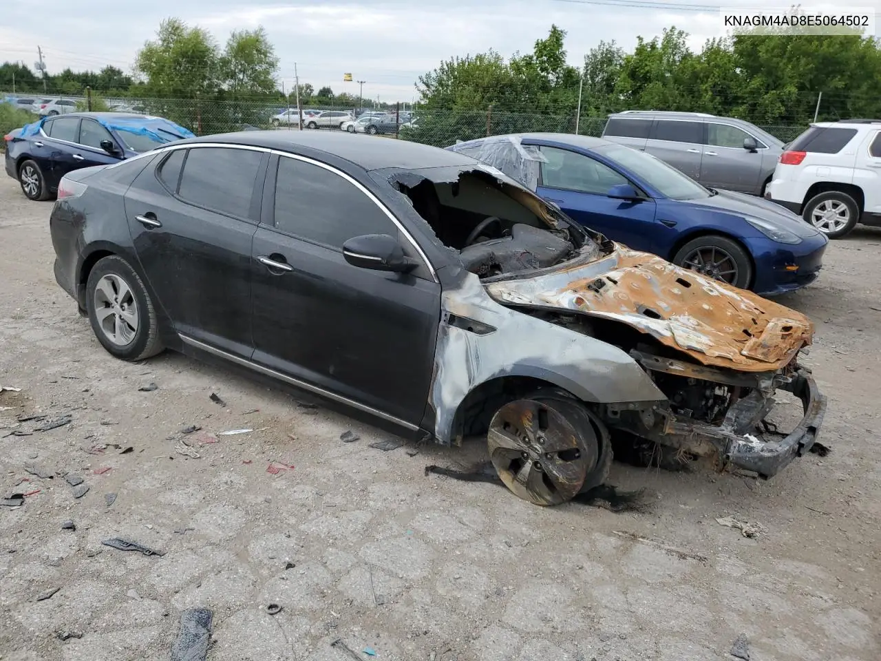 KNAGM4AD8E5064502 2014 Kia Optima Hybrid