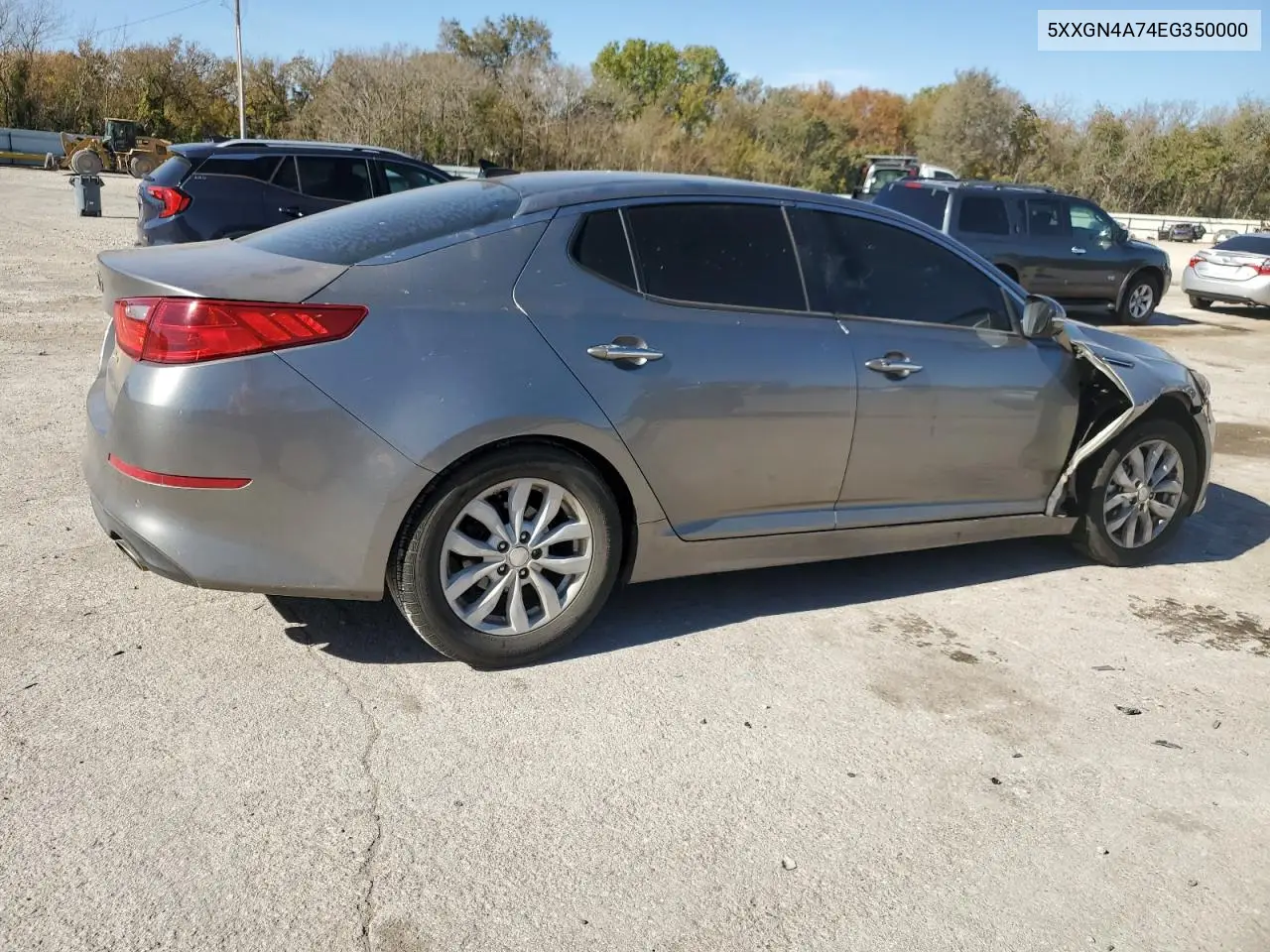 5XXGN4A74EG350000 2014 Kia Optima Ex