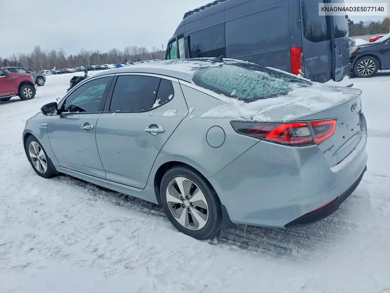 KNAGN4AD3E5077140 2014 Kia Optima Hybrid Ex