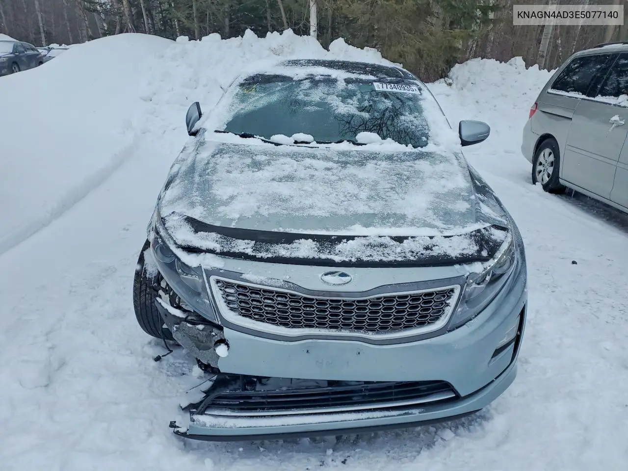 KNAGN4AD3E5077140 2014 Kia Optima Hybrid Ex
