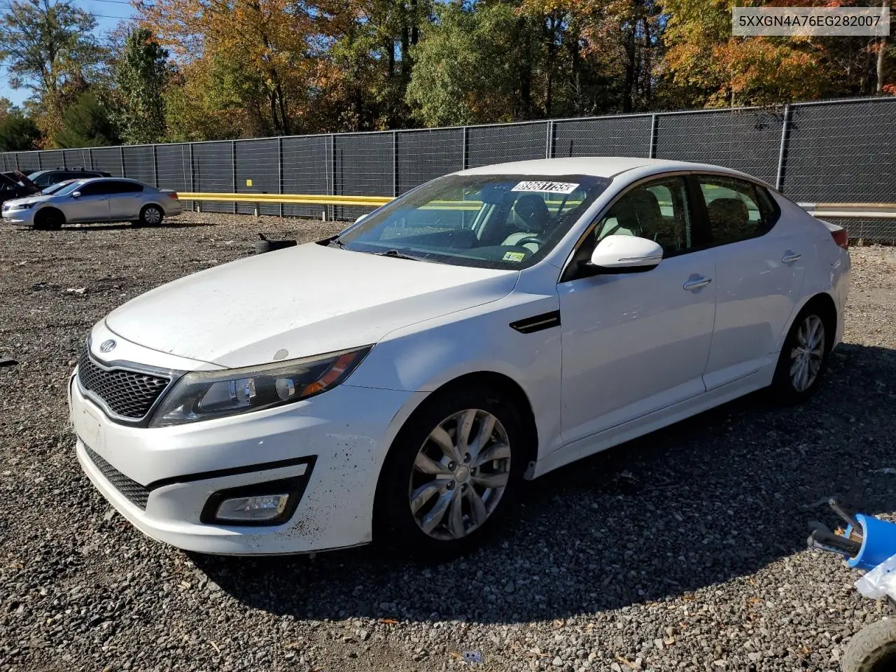 5XXGN4A76EG282007 2014 Kia Optima Ex