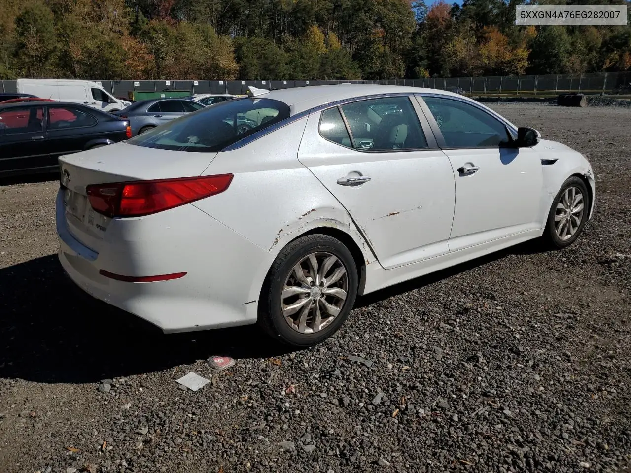 5XXGN4A76EG282007 2014 Kia Optima Ex
