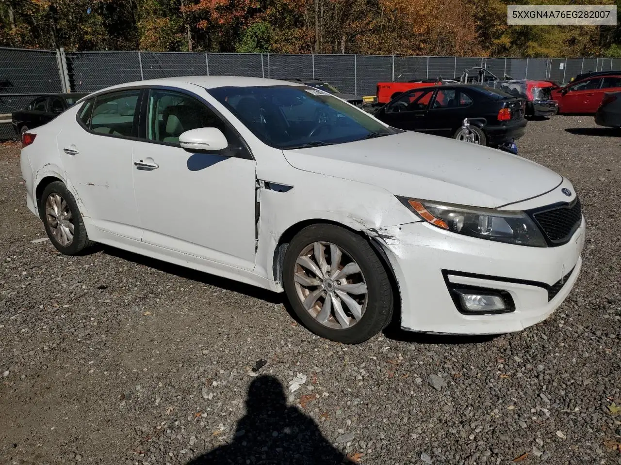 5XXGN4A76EG282007 2014 Kia Optima Ex
