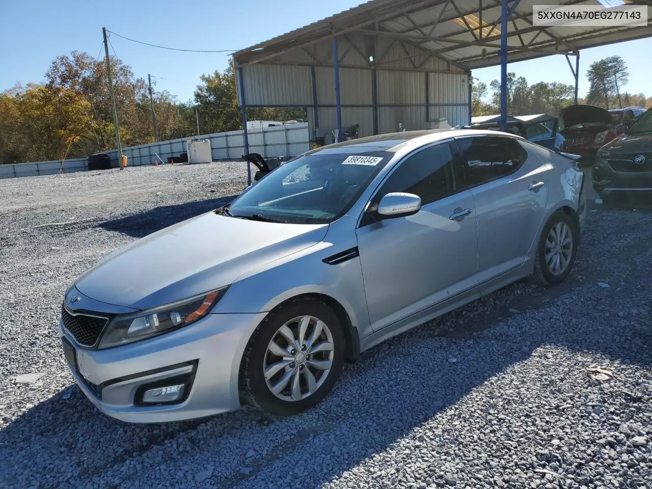 5XXGN4A70EG277143 2014 Kia Optima Ex