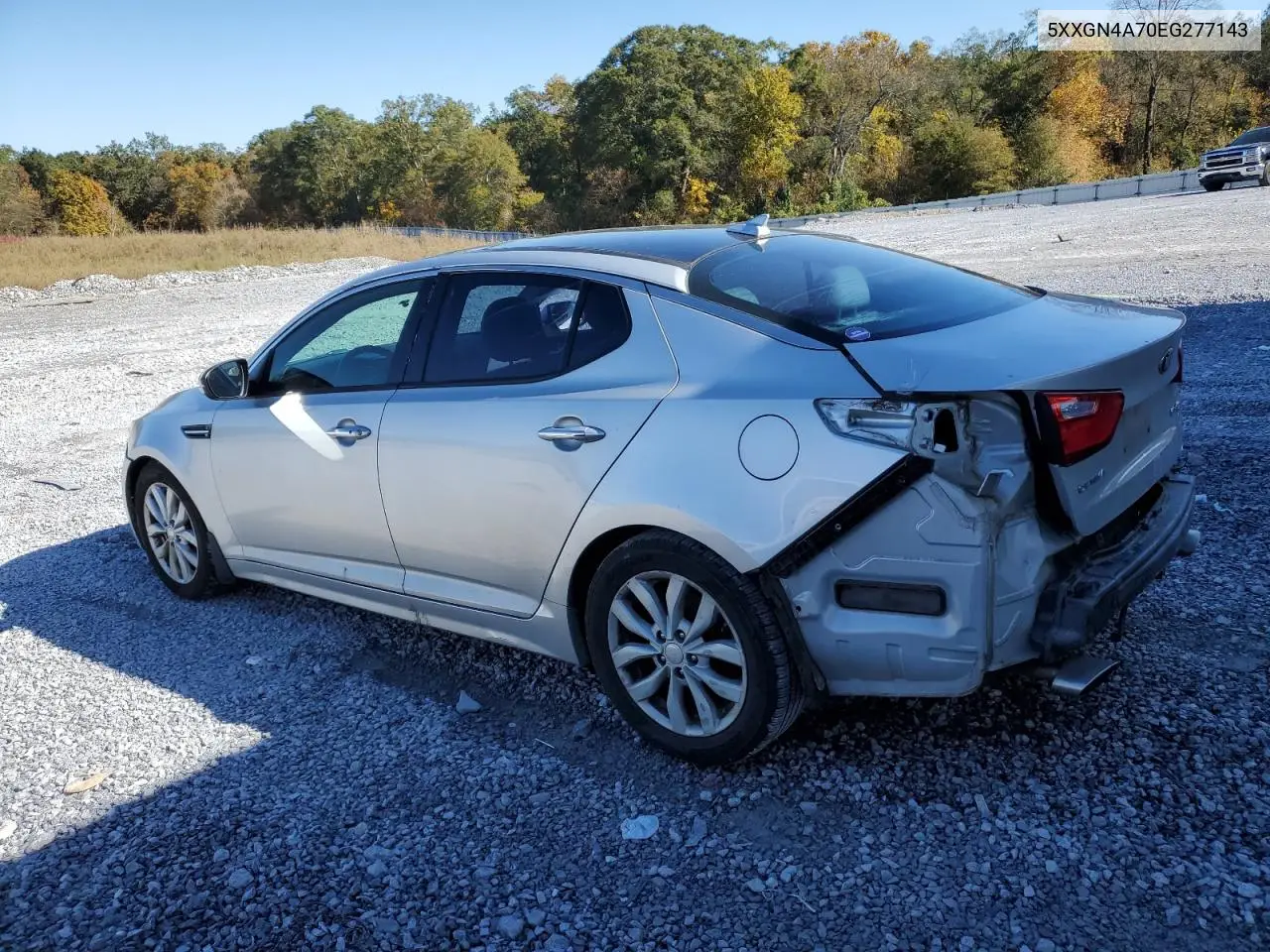 5XXGN4A70EG277143 2014 Kia Optima Ex