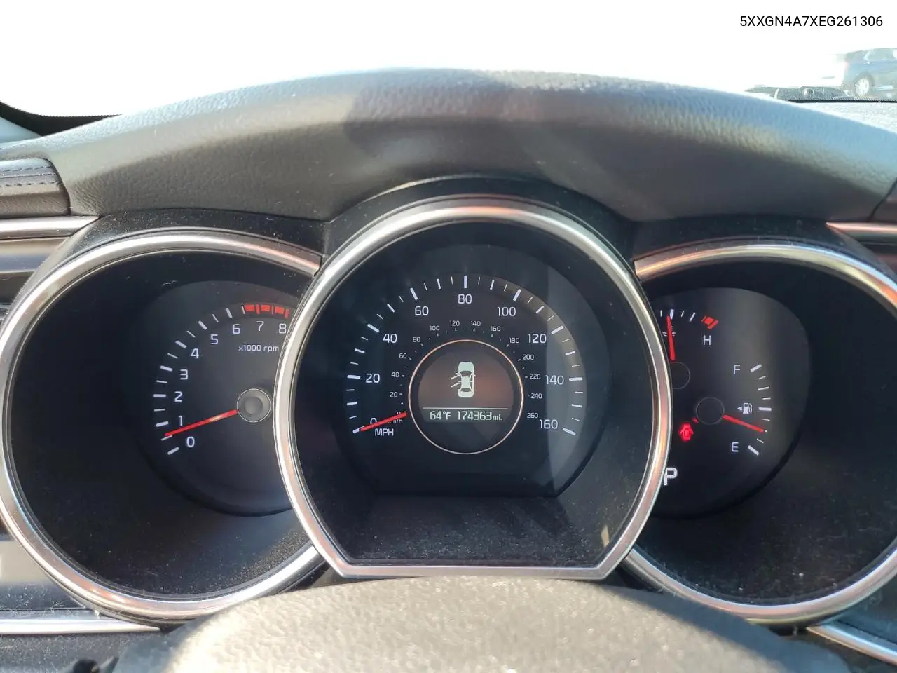 5XXGN4A7XEG261306 2014 Kia Optima Ex