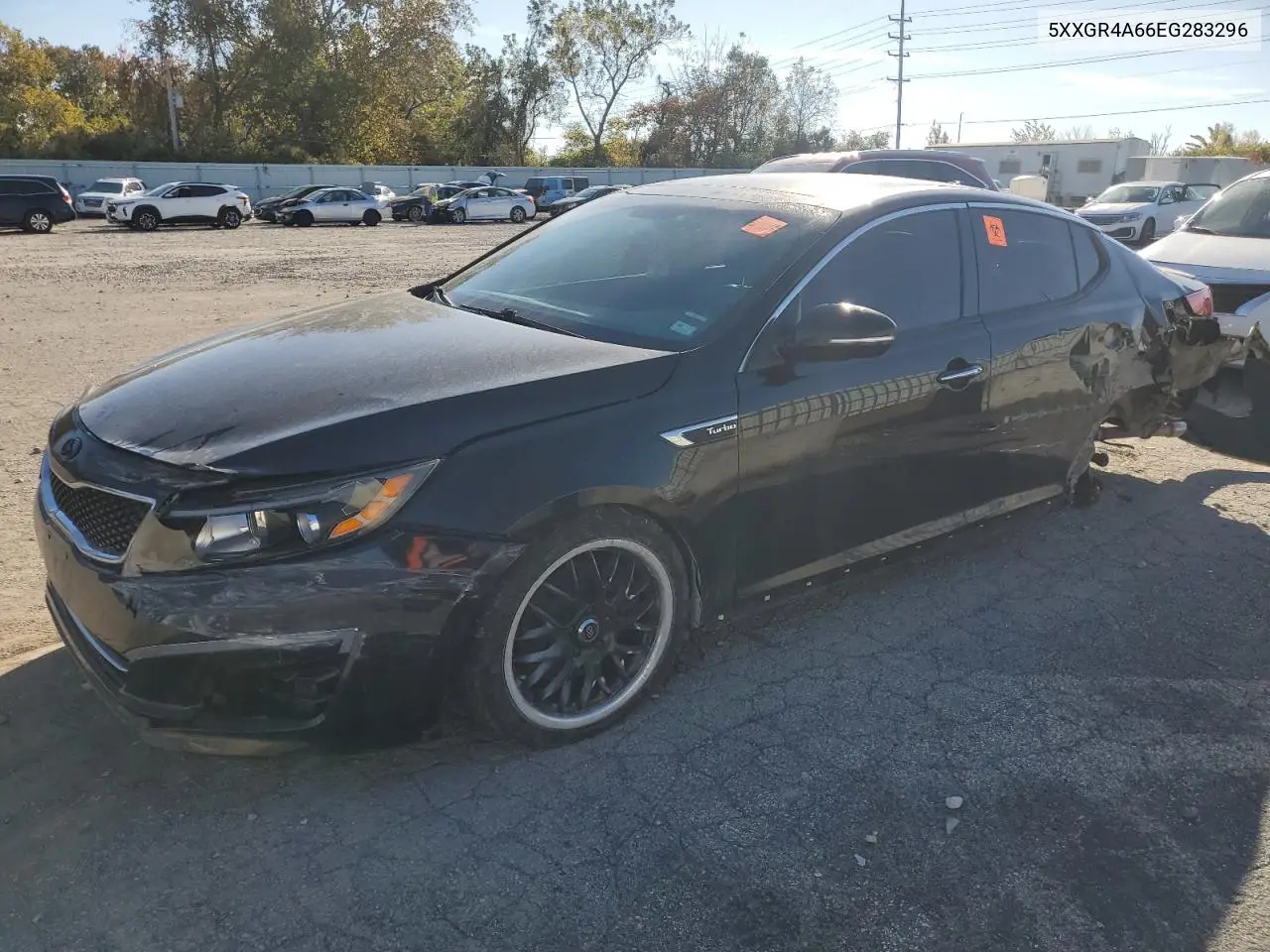 5XXGR4A66EG283296 2014 Kia Optima Sx