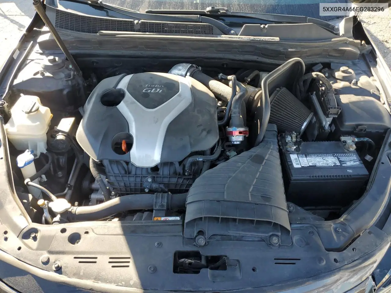 5XXGR4A66EG283296 2014 Kia Optima Sx