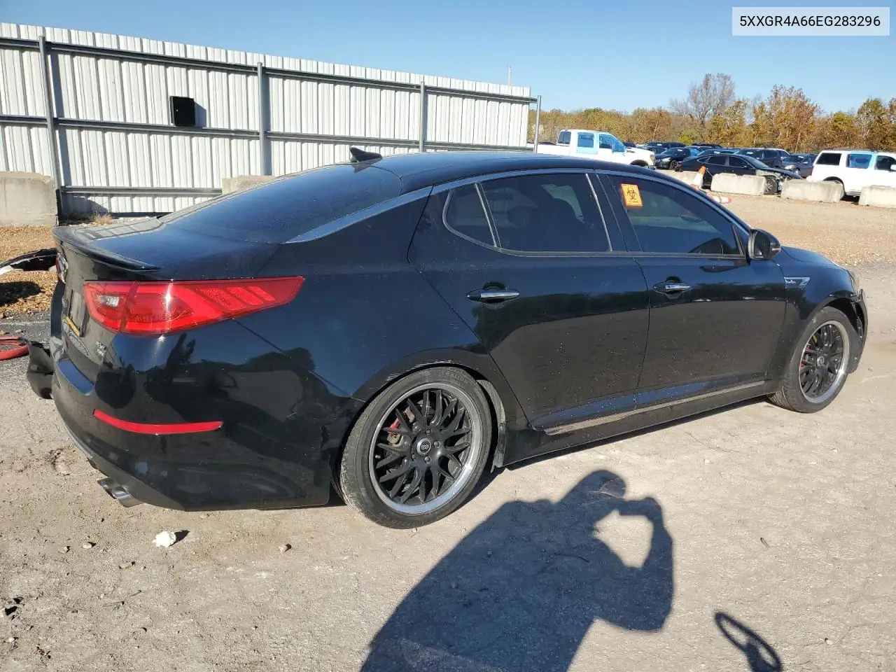5XXGR4A66EG283296 2014 Kia Optima Sx
