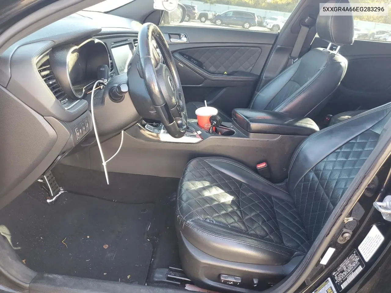 5XXGR4A66EG283296 2014 Kia Optima Sx