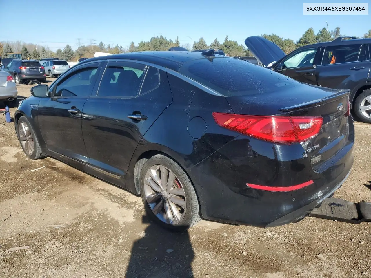 5XXGR4A6XEG307454 2014 Kia Optima Sx