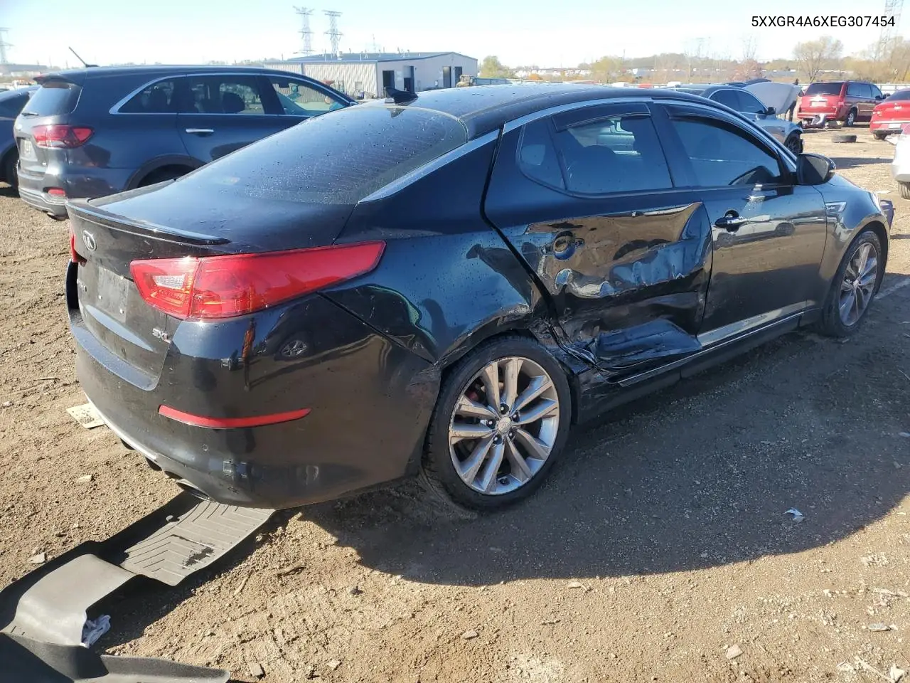5XXGR4A6XEG307454 2014 Kia Optima Sx
