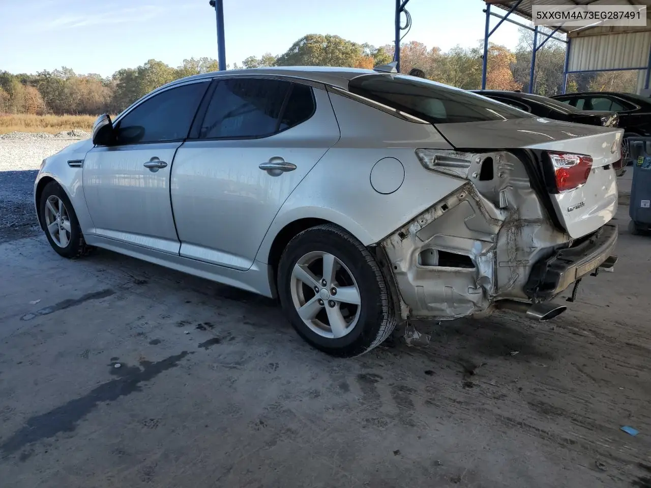 5XXGM4A73EG287491 2014 Kia Optima Lx
