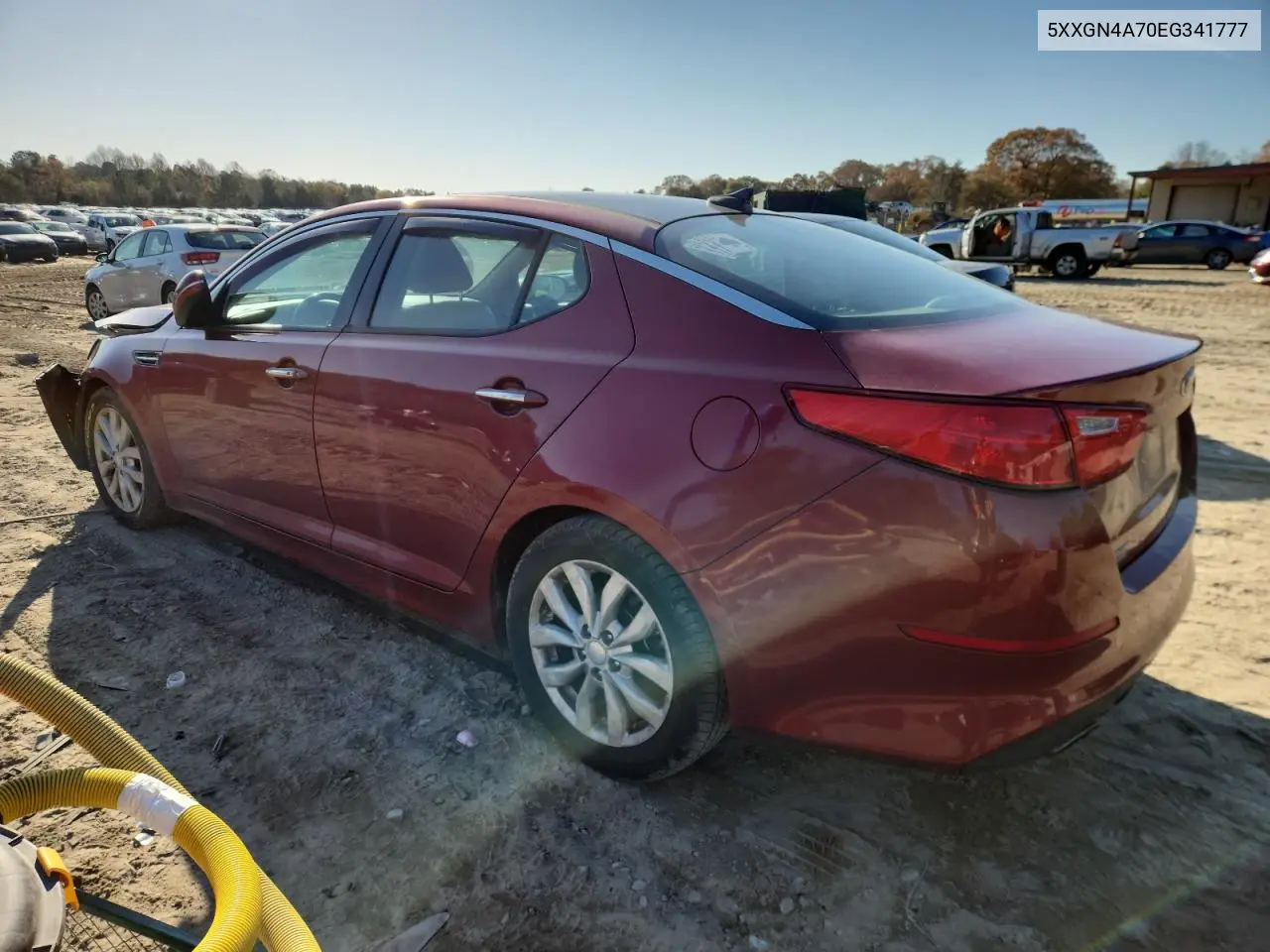 5XXGN4A70EG341777 2014 Kia Optima Ex