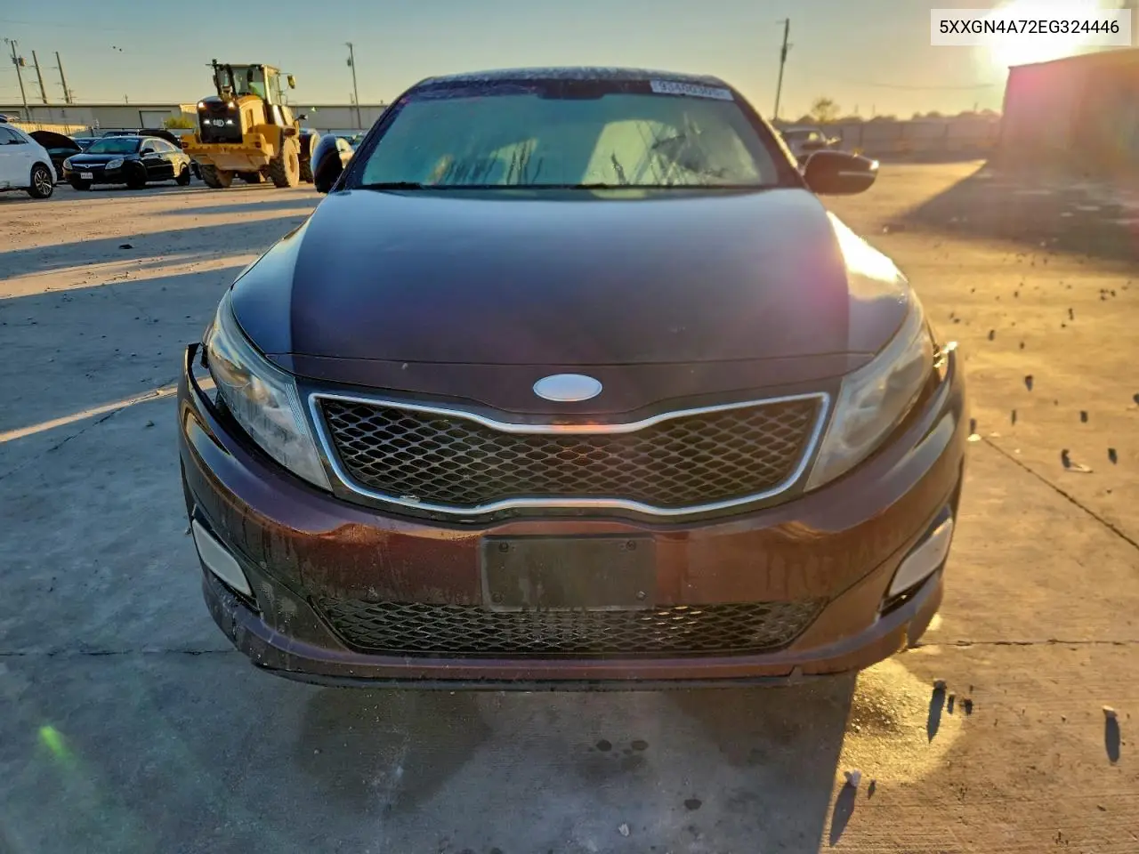 5XXGN4A72EG324446 2014 Kia Optima Ex