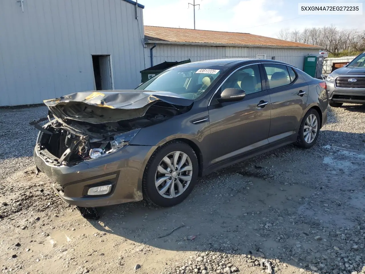 5XXGN4A72EG272235 2014 Kia Optima Ex