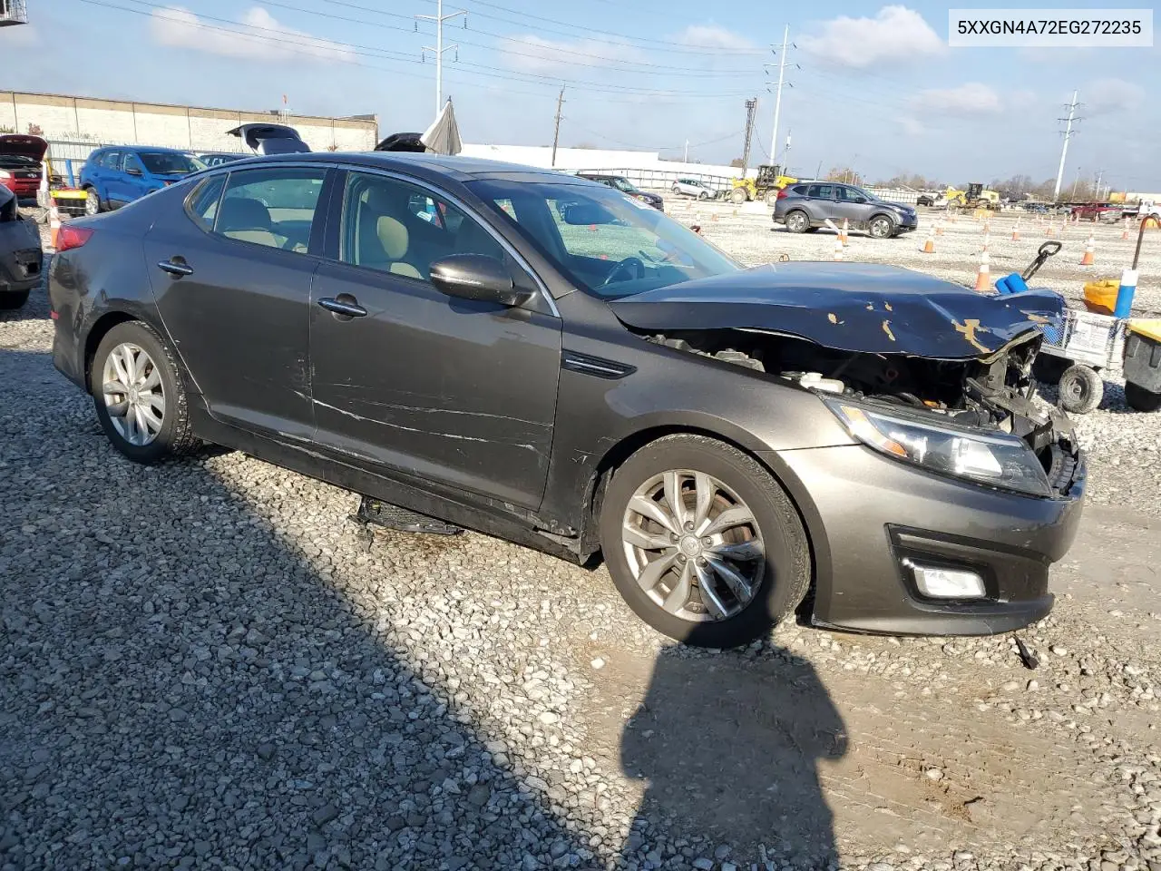 5XXGN4A72EG272235 2014 Kia Optima Ex