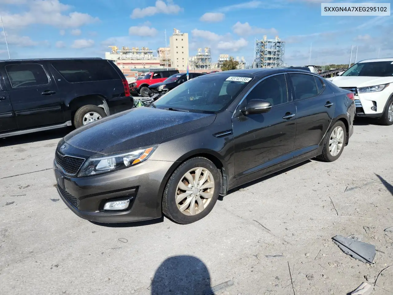 5XXGN4A7XEG295102 2014 Kia Optima Ex