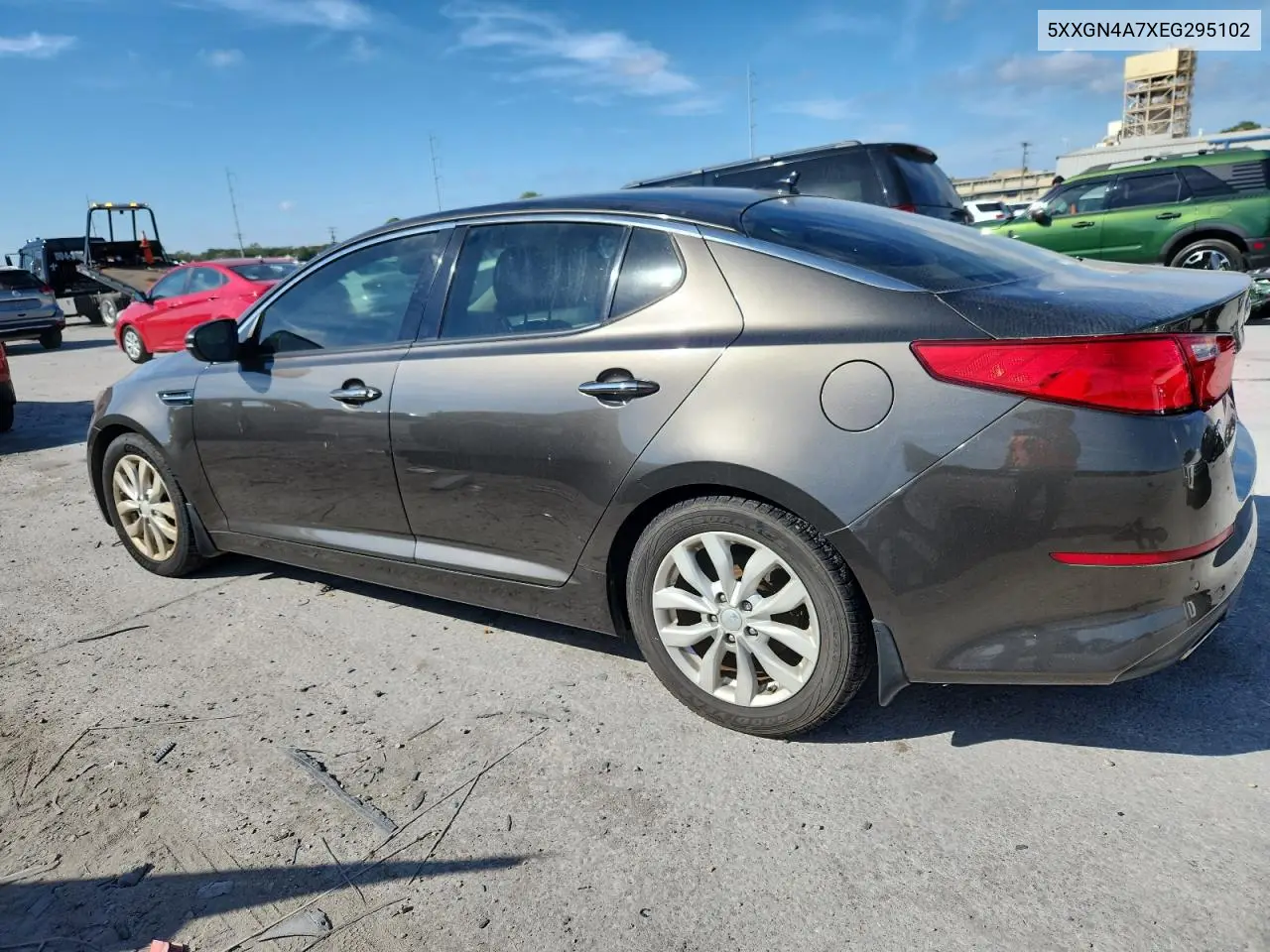 5XXGN4A7XEG295102 2014 Kia Optima Ex