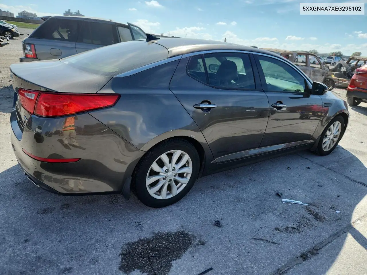 5XXGN4A7XEG295102 2014 Kia Optima Ex