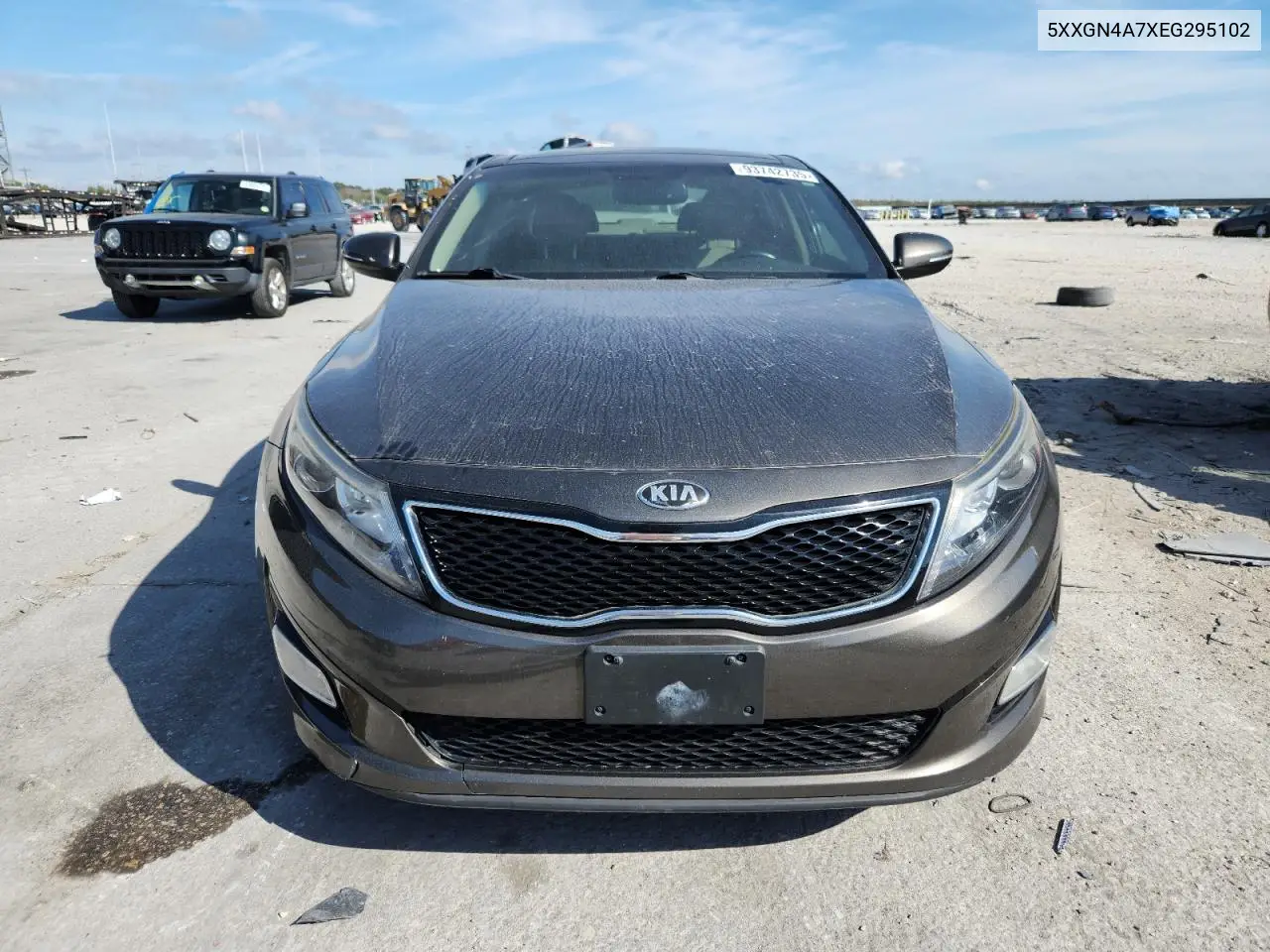 5XXGN4A7XEG295102 2014 Kia Optima Ex