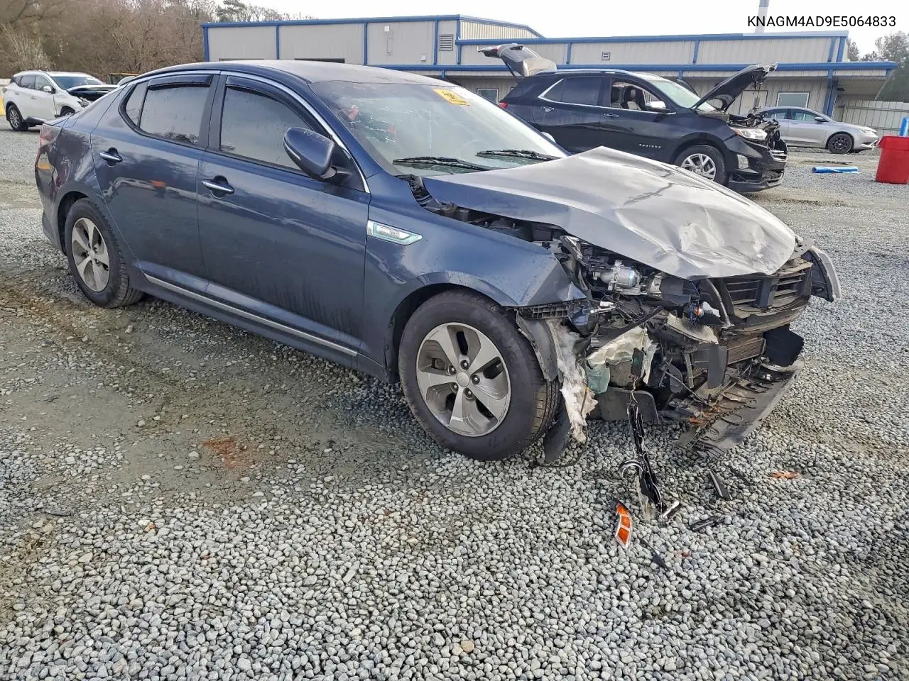 KNAGM4AD9E5064833 2014 Kia Optima Hybrid
