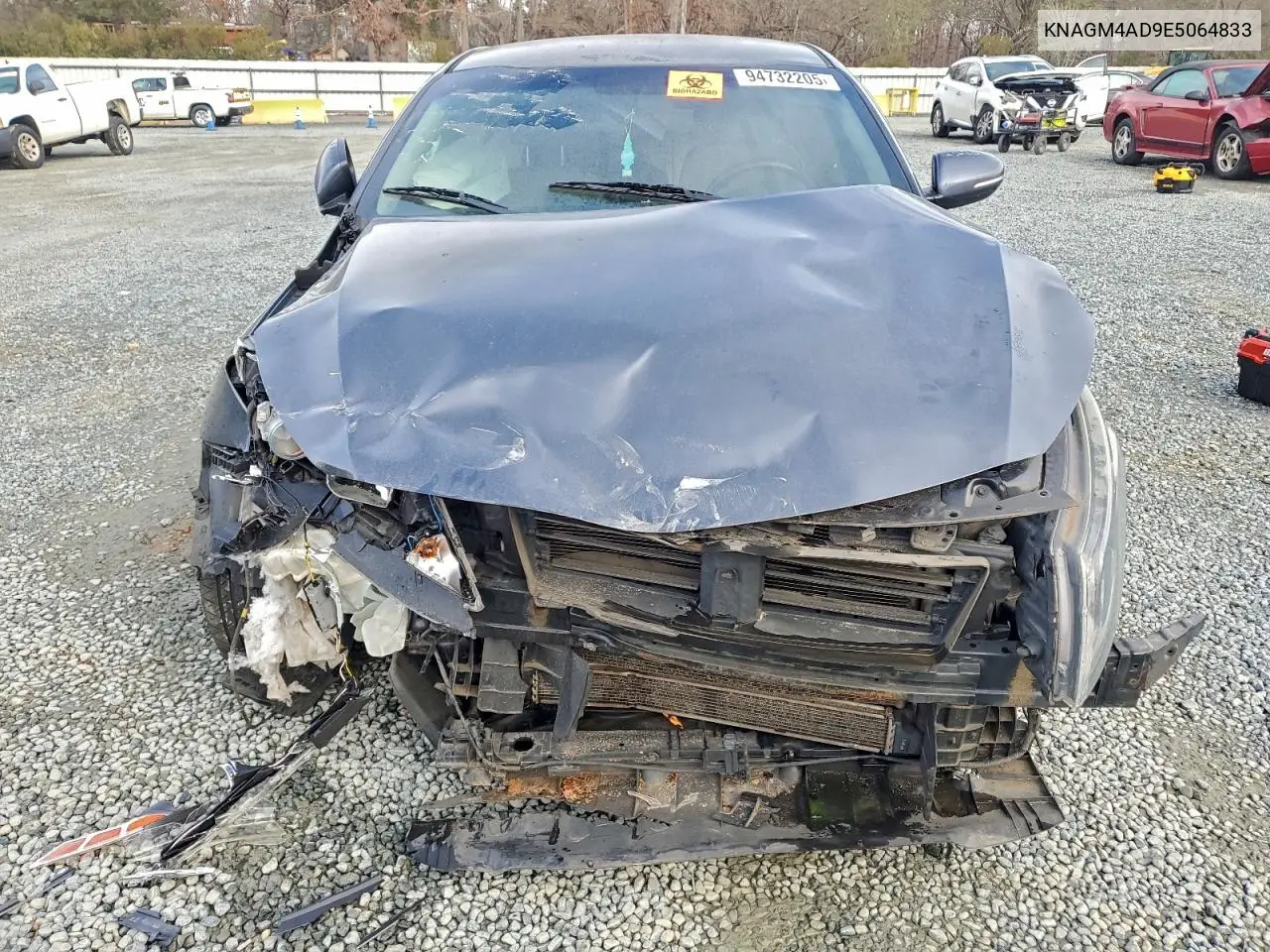 KNAGM4AD9E5064833 2014 Kia Optima Hybrid