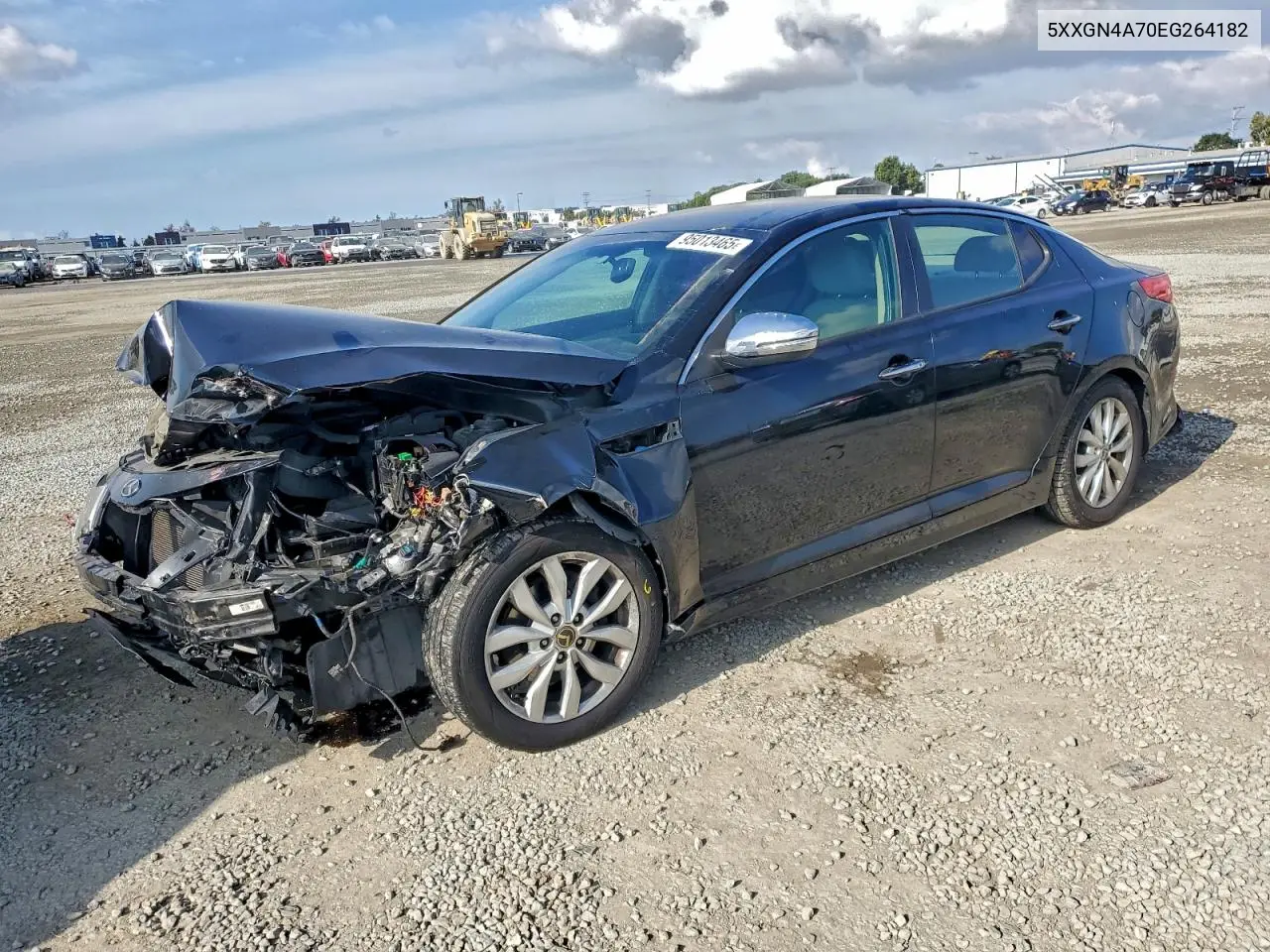 5XXGN4A70EG264182 2014 Kia Optima Ex