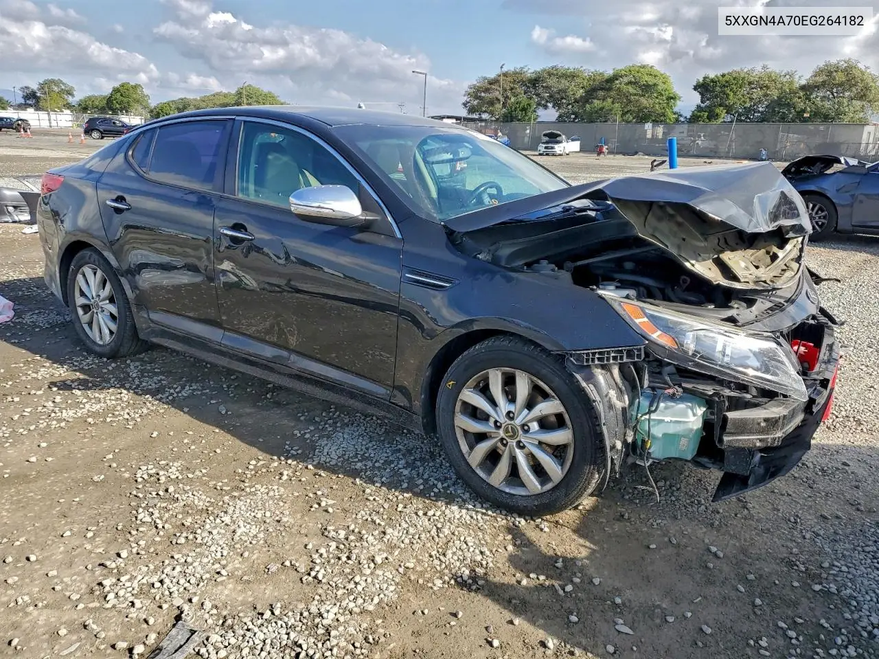 5XXGN4A70EG264182 2014 Kia Optima Ex