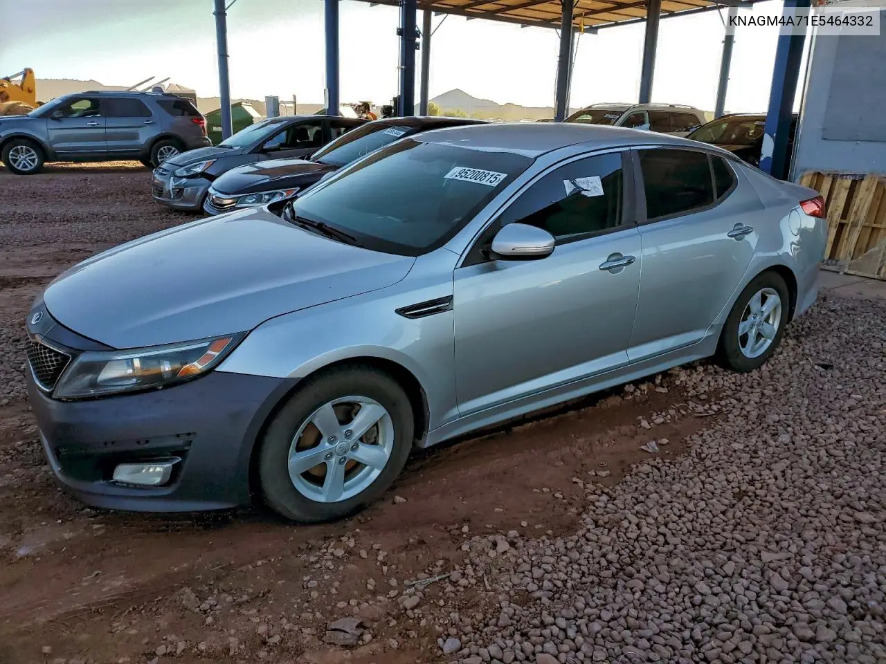 KNAGM4A71E5464332 2014 Kia Optima Lx