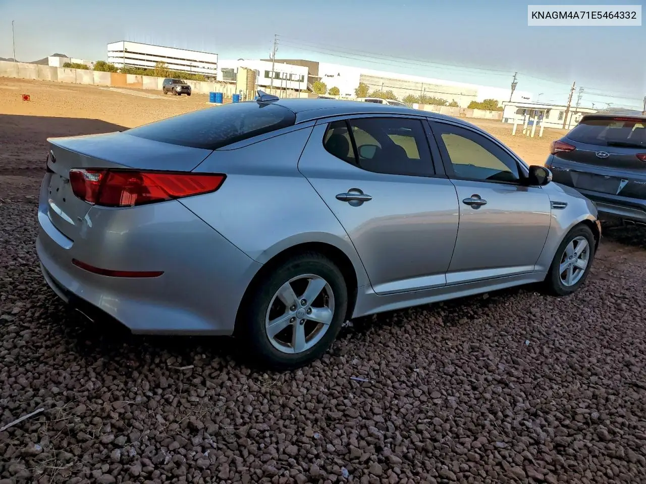 KNAGM4A71E5464332 2014 Kia Optima Lx