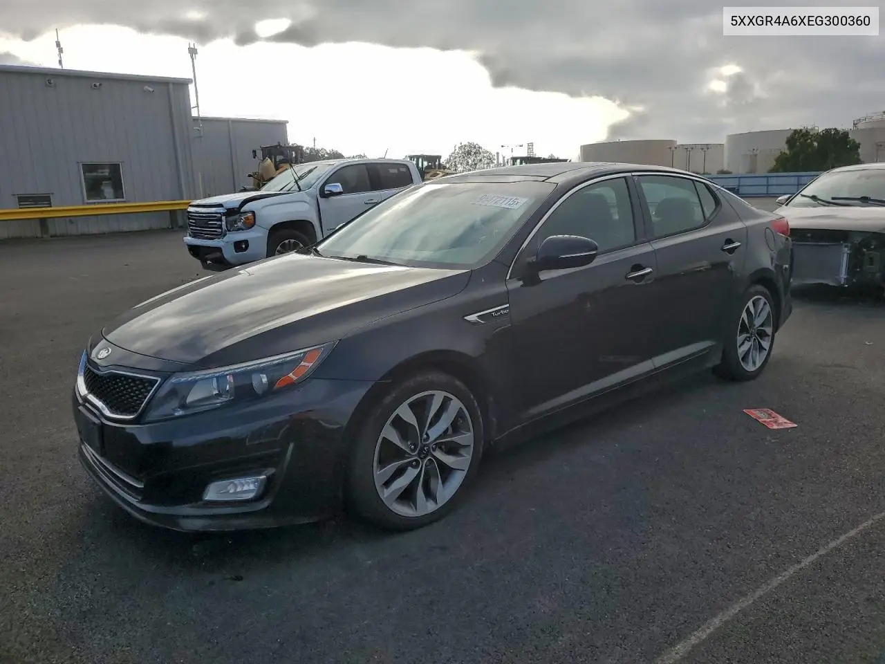 5XXGR4A6XEG300360 2014 Kia Optima Sx