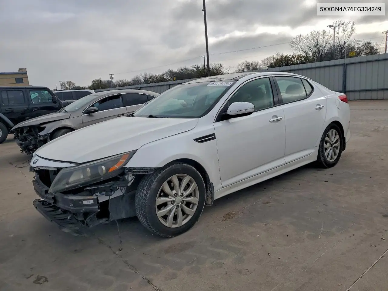 5XXGN4A76EG334249 2014 Kia Optima Ex