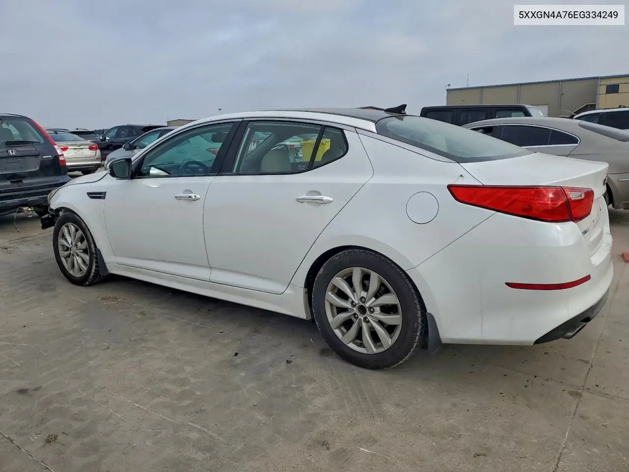 5XXGN4A76EG334249 2014 Kia Optima Ex