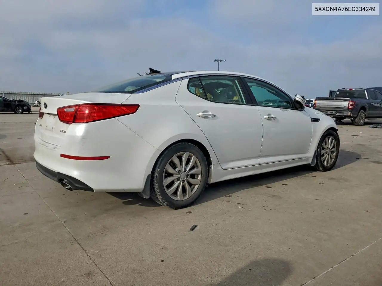 5XXGN4A76EG334249 2014 Kia Optima Ex