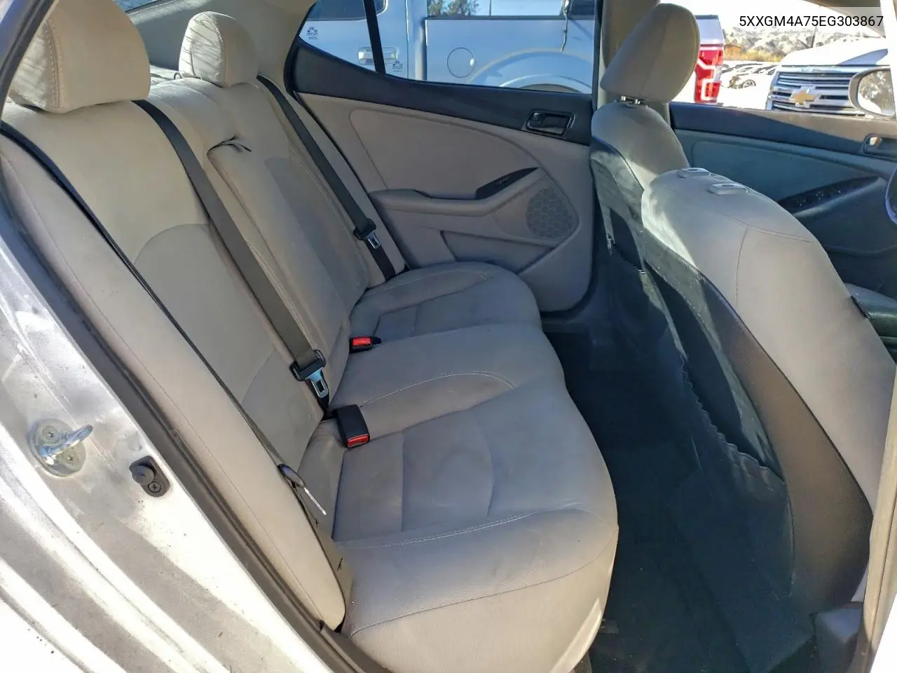 5XXGM4A75EG303867 2014 Kia Optima Lx