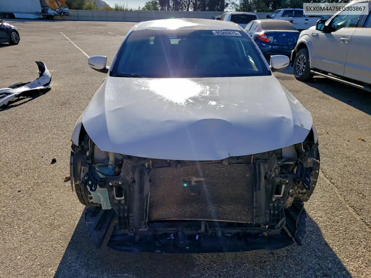 5XXGM4A75EG303867 2014 Kia Optima Lx